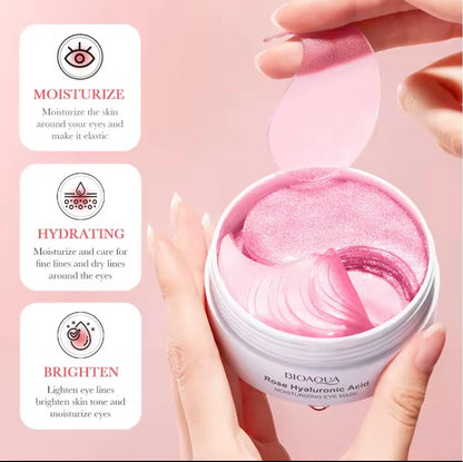 Rose-Extract hydrating eye patches